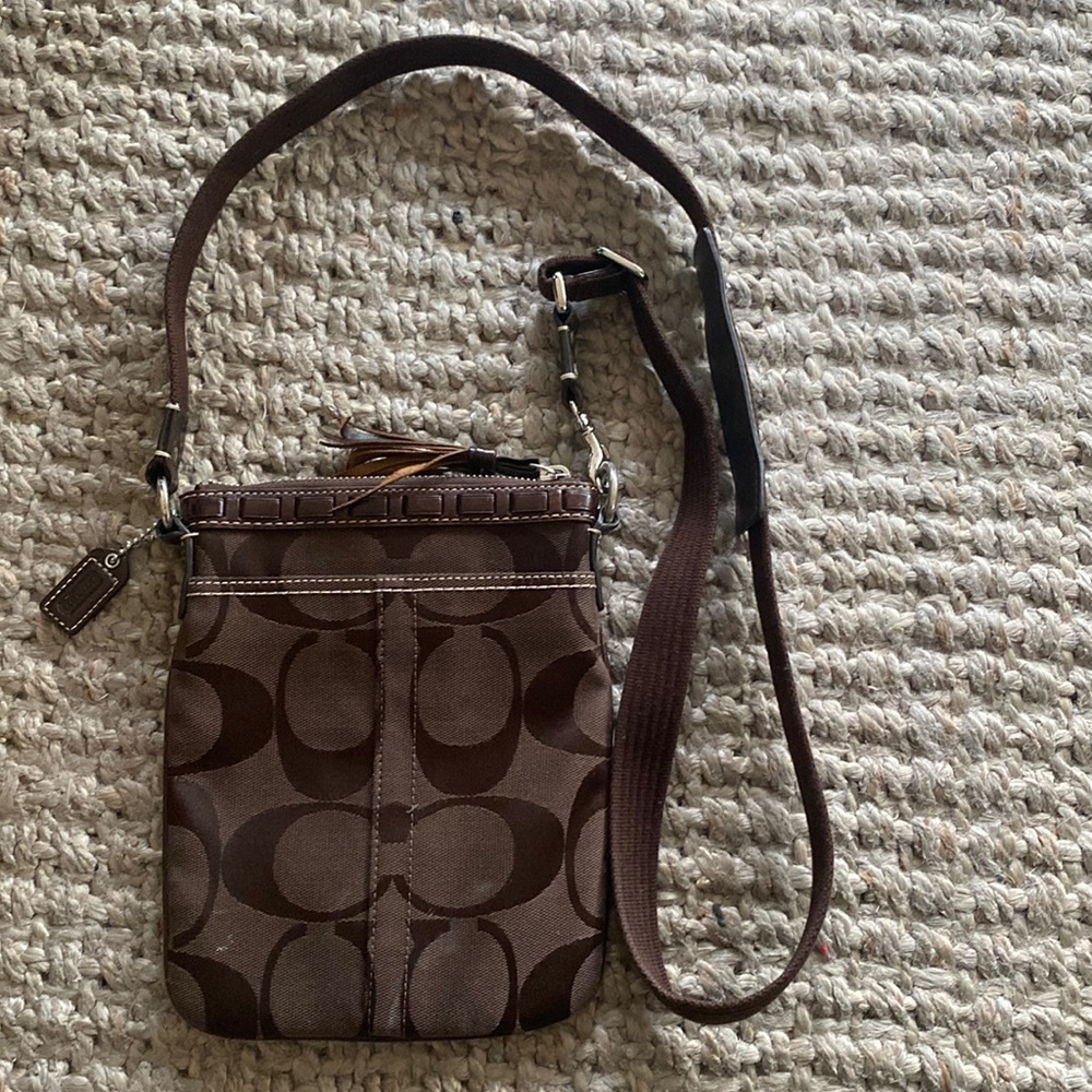 Used Coach crossbody bag.